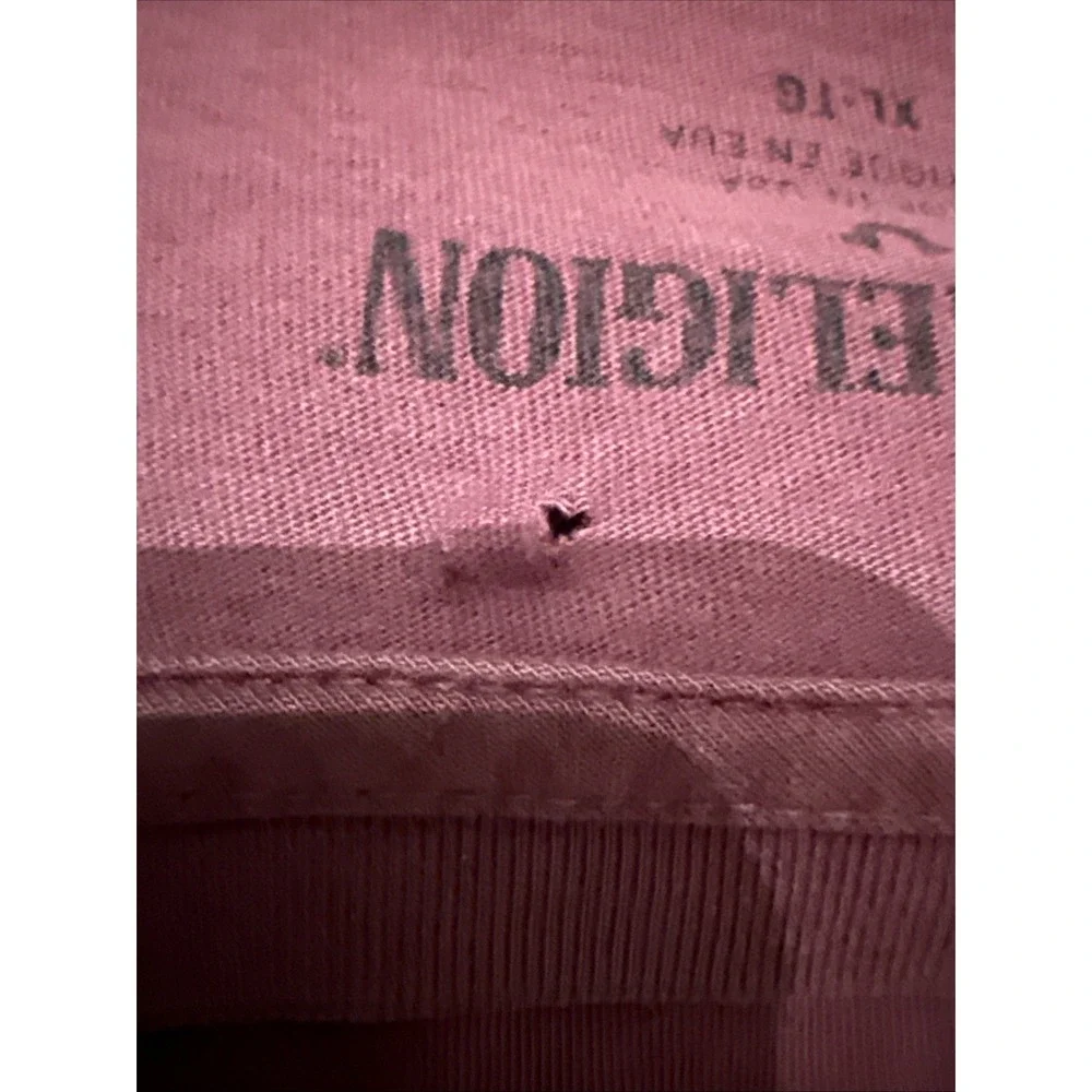 True religion extra large T-shirt Red Grunge‎ !!